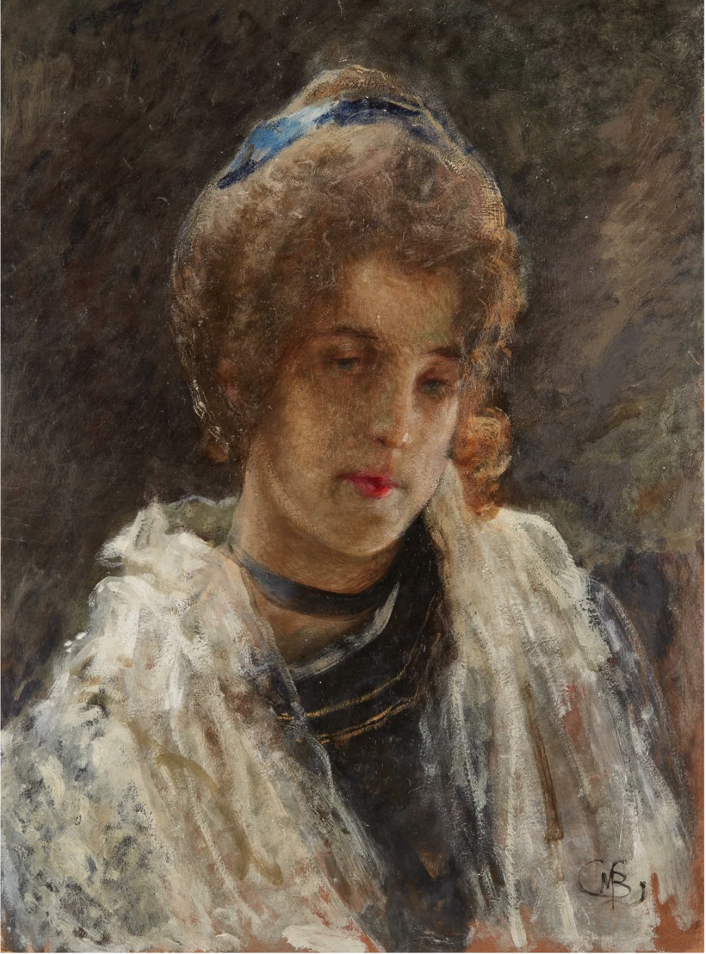 Ragazza pensierosa